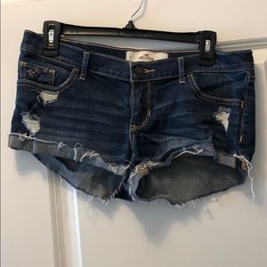 Hollister Dark Wash Jean shorts